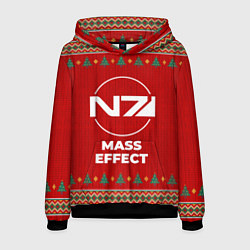 Мужская толстовка Mass Effect new year