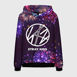 Мужская толстовка Праздничный Stray Kids