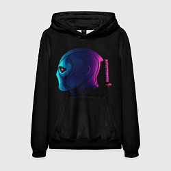 Мужская толстовка Neon Deadpool