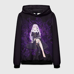 Толстовка-худи мужская Сателла Re:Zero, цвет: 3D-черный