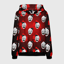 Мужская толстовка Funny clown Art in blood