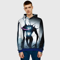 Толстовка-худи мужская Venom in the forest, цвет: 3D-синий — фото 2
