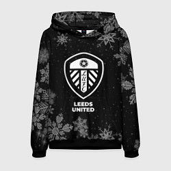 Мужская толстовка Снежный Leeds United