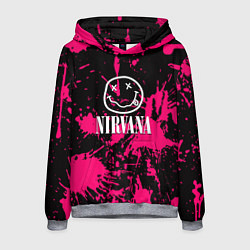 Мужская толстовка Nirvana pink color