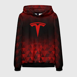 Мужская толстовка Tesla red poly