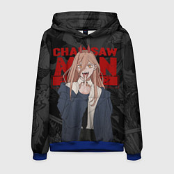 Мужская толстовка Chainsaw man - Power fuck