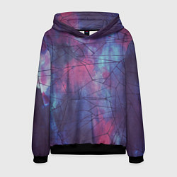 Мужская толстовка Космическая туманность: паутина