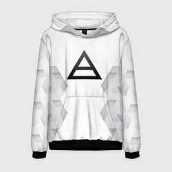 Мужская толстовка Thirty Seconds to Mars white poly