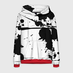 Толстовка-худи мужская Art blots - vanguard, цвет: 3D-красный