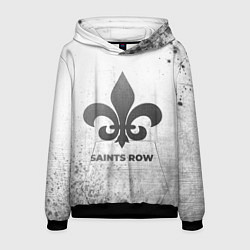 Мужская толстовка Saints Row - white gradient