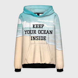 Мужская толстовка Keep your ocean inside