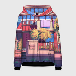 Мужская толстовка Lo-fi японский стиль улица