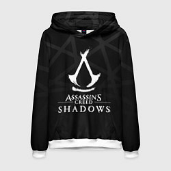 Мужская толстовка Assassins creed shadows - монохромный