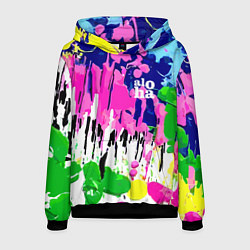 Мужская толстовка Colorful abstraction - aloha