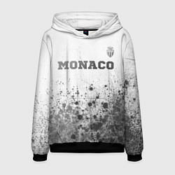 Толстовка-худи мужская Monaco - white gradient посередине, цвет: 3D-черный