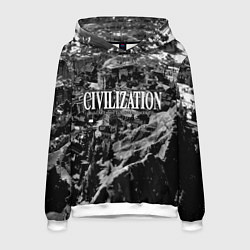 Мужская толстовка Civilization - global strategy