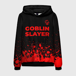 Мужская толстовка Goblin Slayer - red gradient посередине