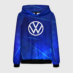Мужская толстовка Volkswagen blue poly