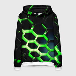 Мужская толстовка Neon Honeycombs