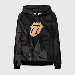 Мужская толстовка Rolling Stones golden poly