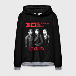 Мужская толстовка 30 Seconds to Mars poster