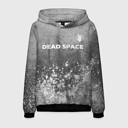 Мужская толстовка Dead Space - grey gradient посередине