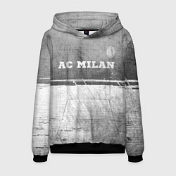 Мужская толстовка AC Milan - grey gradient посередине