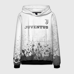 Мужская толстовка Juventus - white gradient посередине