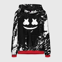 Мужская толстовка Marshmello брызги красок
