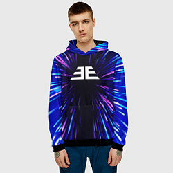 Толстовка-худи мужская Imagine Dragons neon energy, цвет: 3D-черный — фото 2