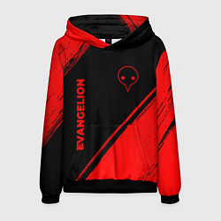 Мужская толстовка Evangelion - red gradient вертикально