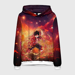 Мужская толстовка Fire Luffy - One Piece