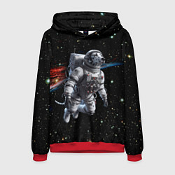 Мужская толстовка The dalmatian brave cosmonaut - ai art