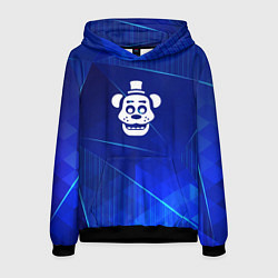 Мужская толстовка FNAF blue poly
