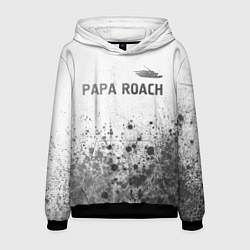 Мужская толстовка Papa Roach - white gradient посередине
