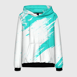 Мужская толстовка Color white light blue