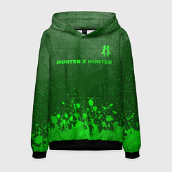 Мужская толстовка Hunter x Hunter - green gradient посередине
