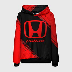 Мужская толстовка Honda - red gradient