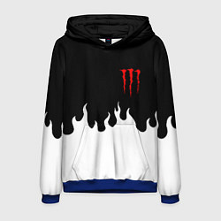 Мужская толстовка Monster energy red logo