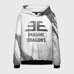 Мужская толстовка Imagine Dragons - white gradient