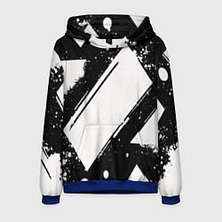Мужская толстовка Color black white