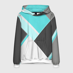 Мужская толстовка Color black blue