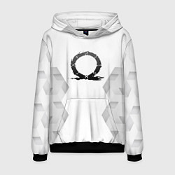 Мужская толстовка God of War white poly