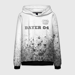 Мужская толстовка Bayer 04 - white gradient посередине