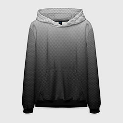 Мужская толстовка Текстурированный градиент тёмно-серый