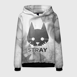 Мужская толстовка Stray - white gradient