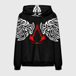 Мужская толстовка Силуэт ворона - Aссасинс Крид