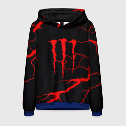 Мужская толстовка Monster energy storm red