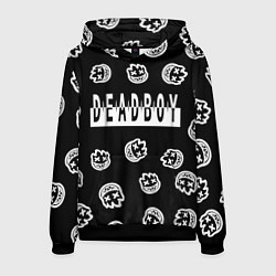 Толстовка-худи мужская Deadboy - Bones, цвет: 3D-черный