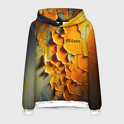 Толстовка-худи мужская Peeling plaster - Milano, цвет: 3D-белый